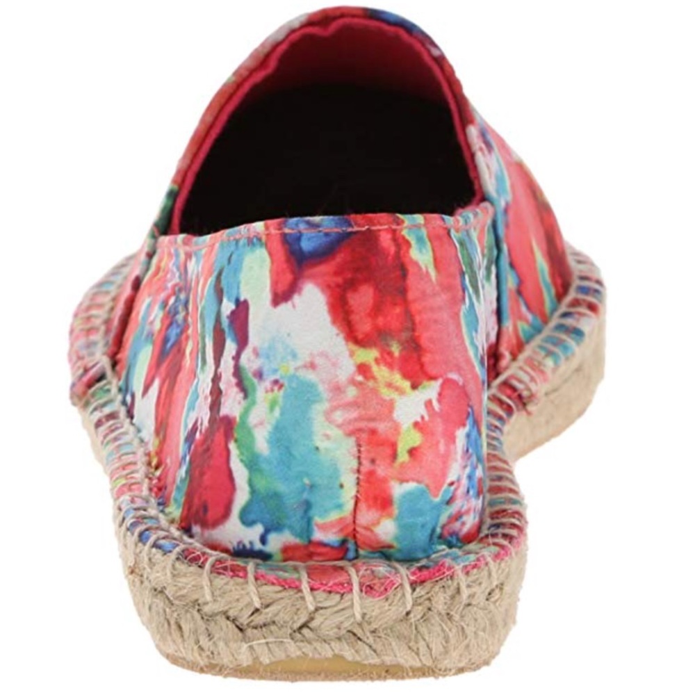 Pastel Colors Flatform Espadrille Loafer Flats - Picture 8 of 8